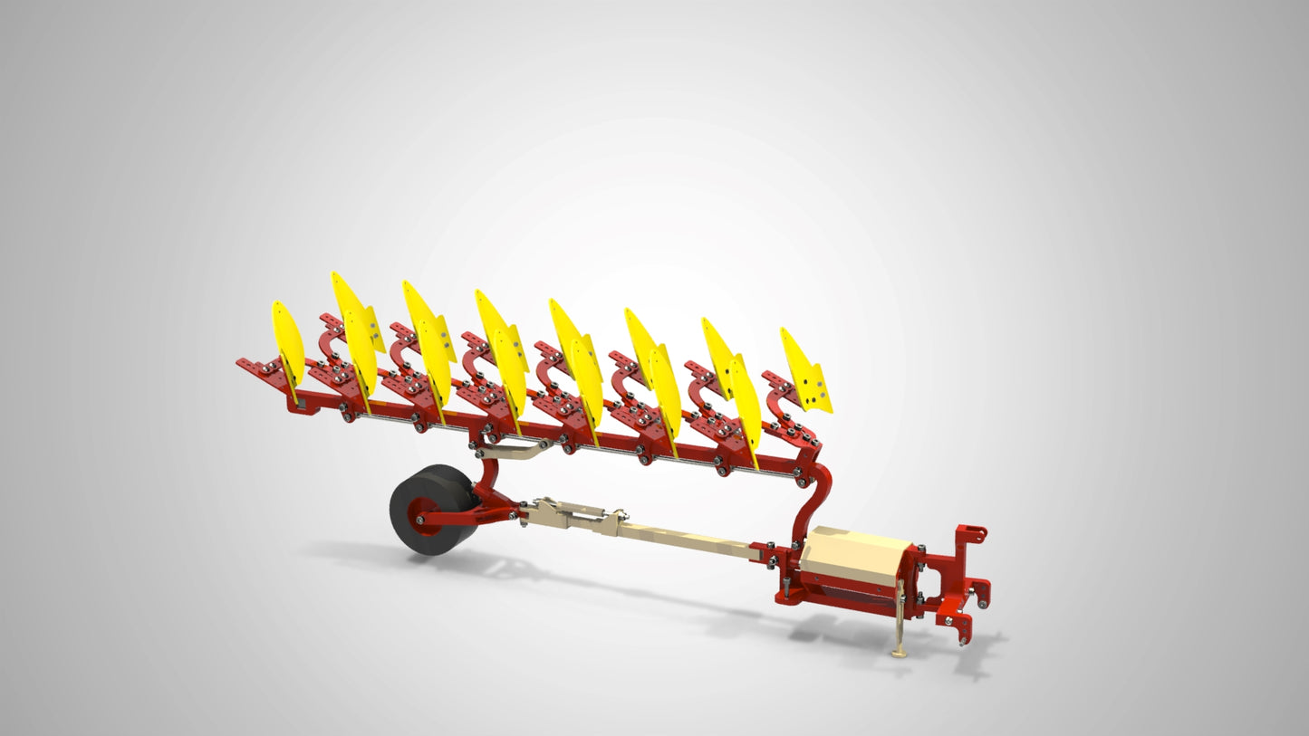 Semi-mounted plow 7 - Basic